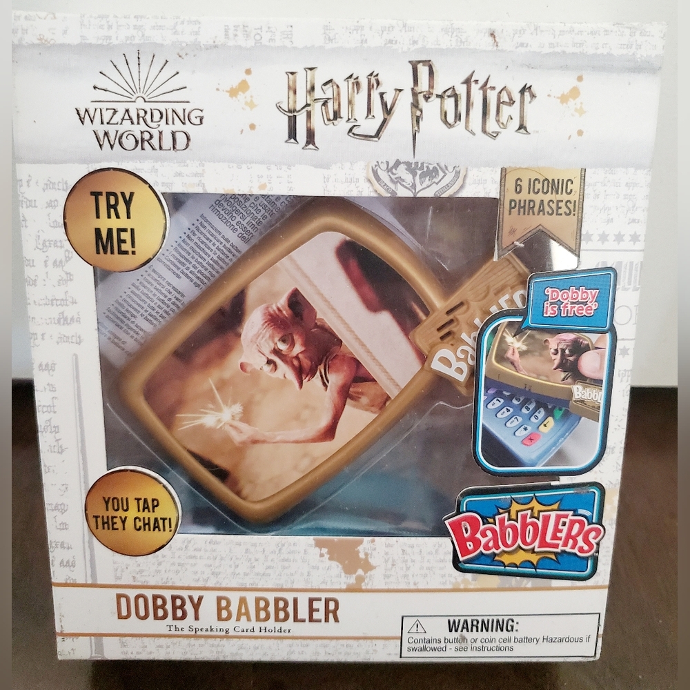 Harry Potter Dobby Talking Card Holder